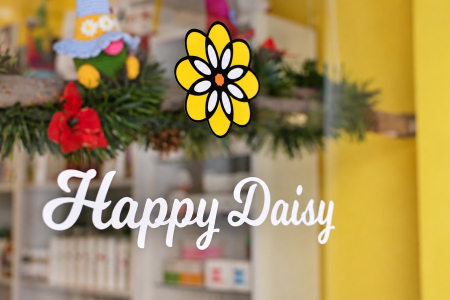 Vetrina del negozio Happy Daisy